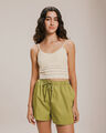 Crop Top Tirantes Crochet,CRUDO